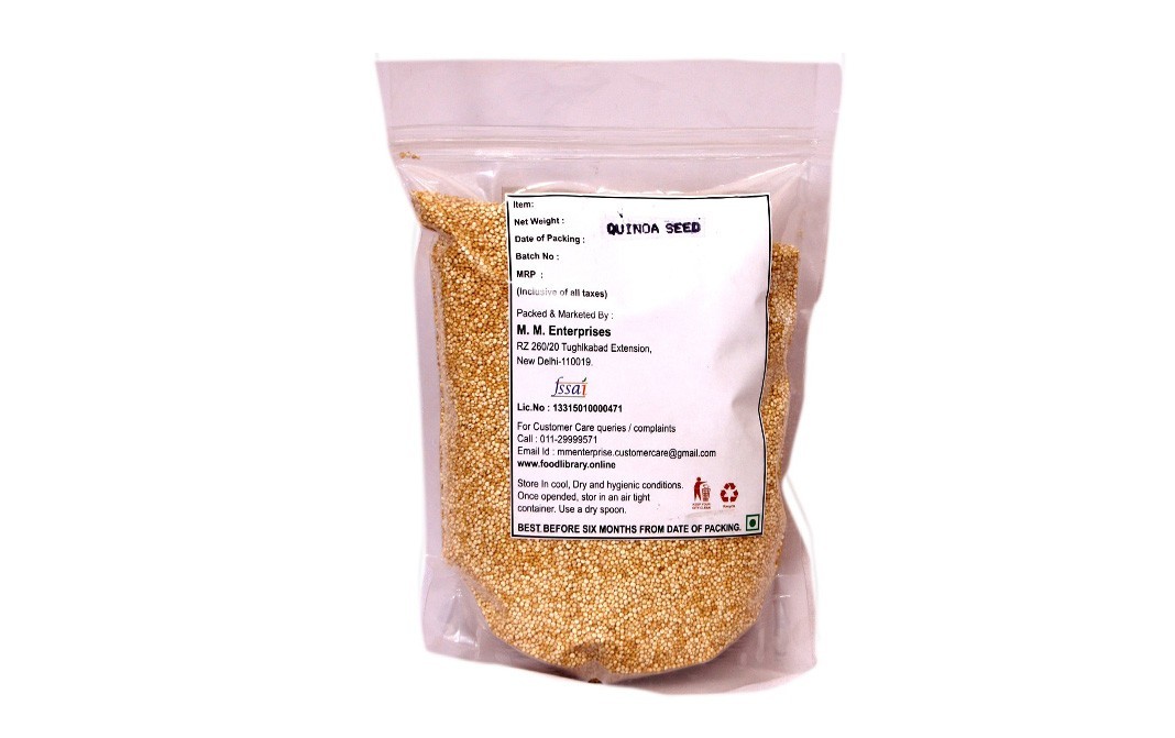 Food Library Quinoa Seeds    Pack  200 grams